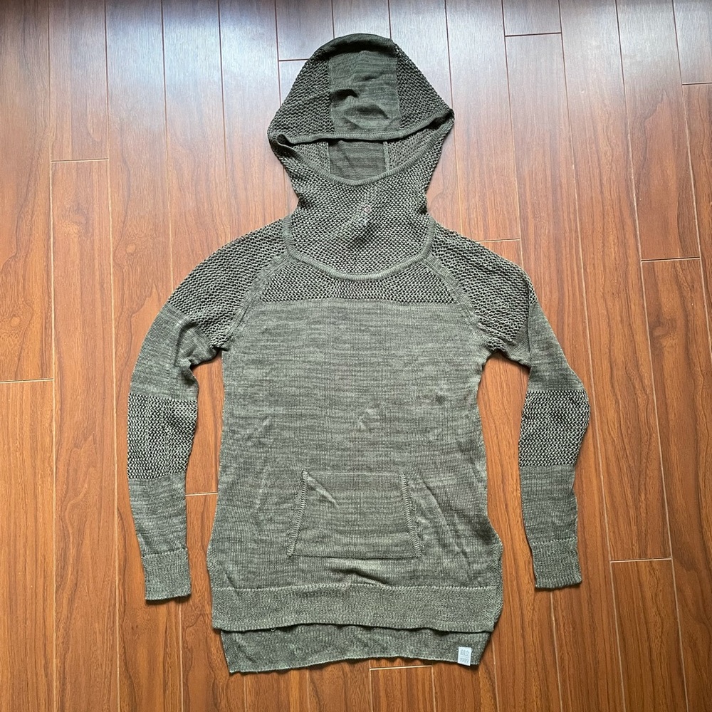 Three Stones Hooded Knit Sweater